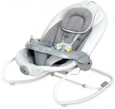 Електричні гойдалки 2 в 1 Lorelli TANGO Cool Grey STARS